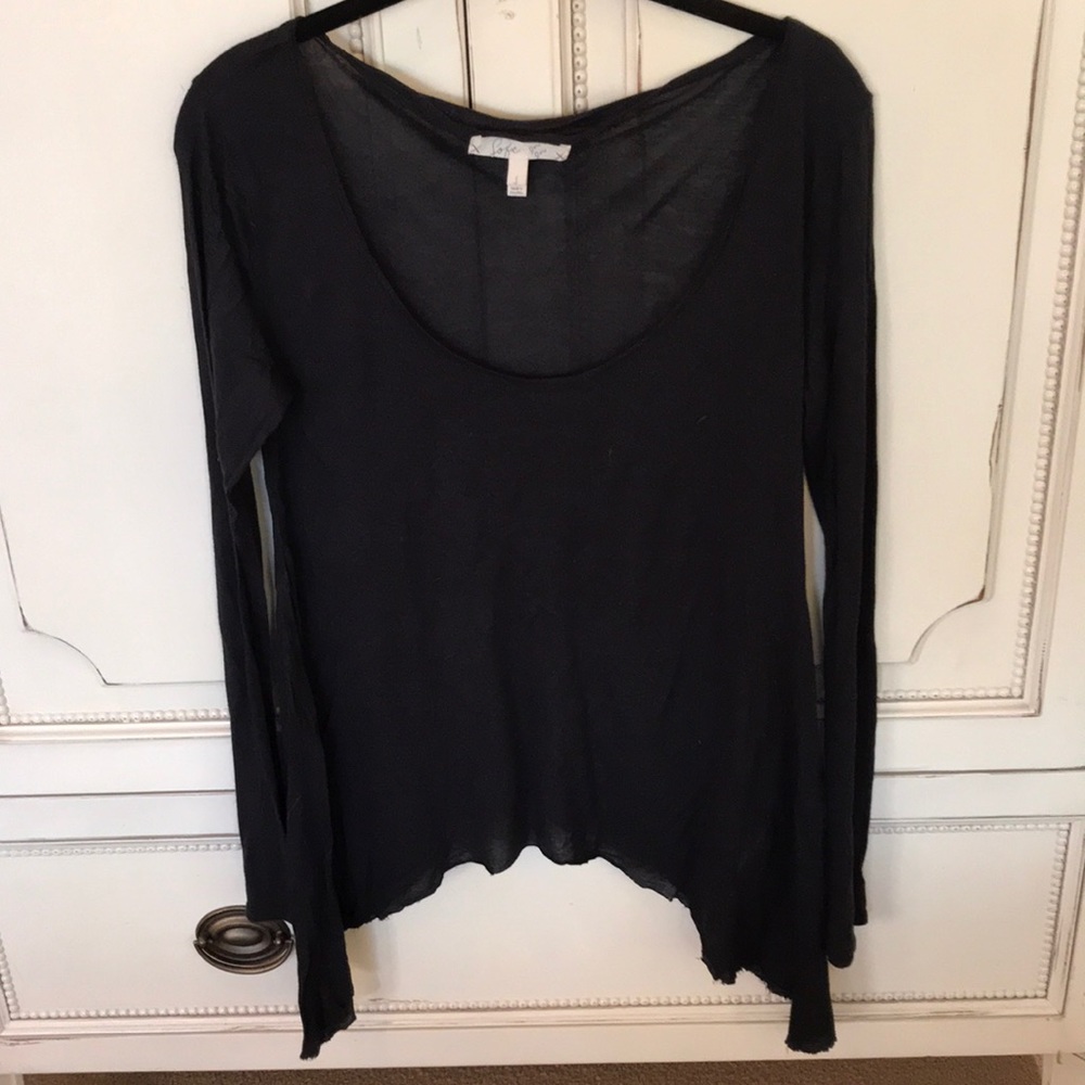 Soft Joie Black Long Sleeve Top